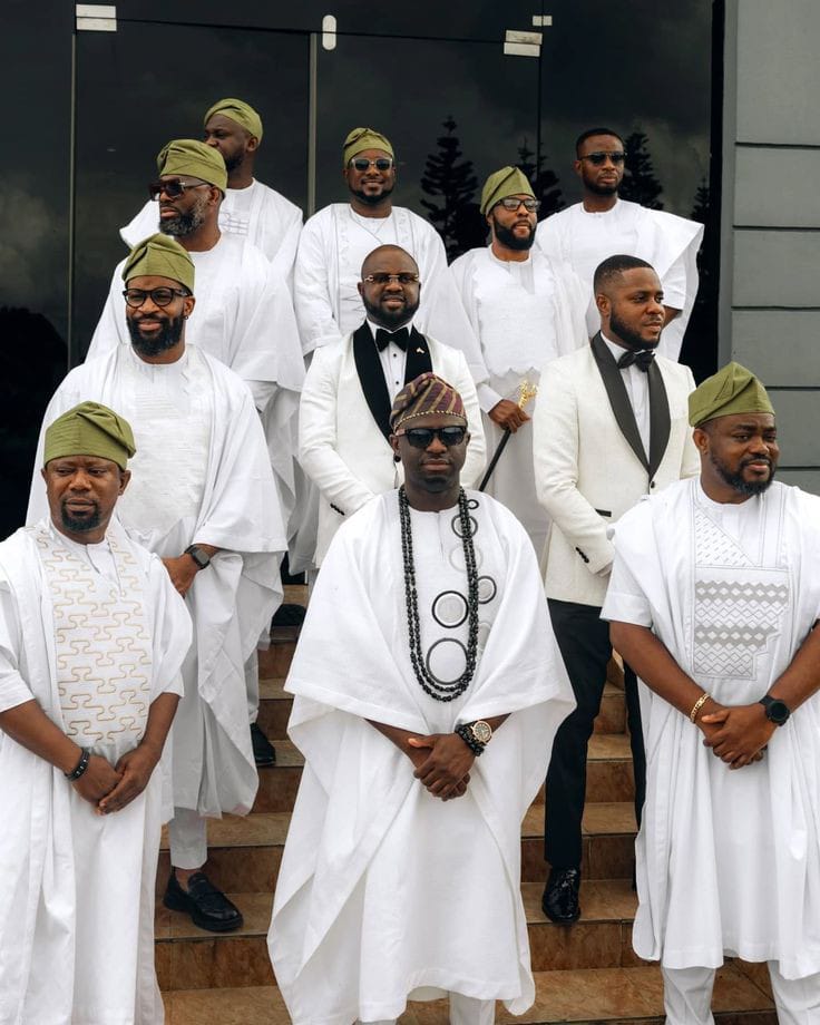 Groom’s Men Royal Agbada Set
