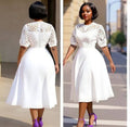 Pearl White Party Dress