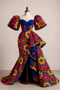Asoire Ankara Bridal Dress