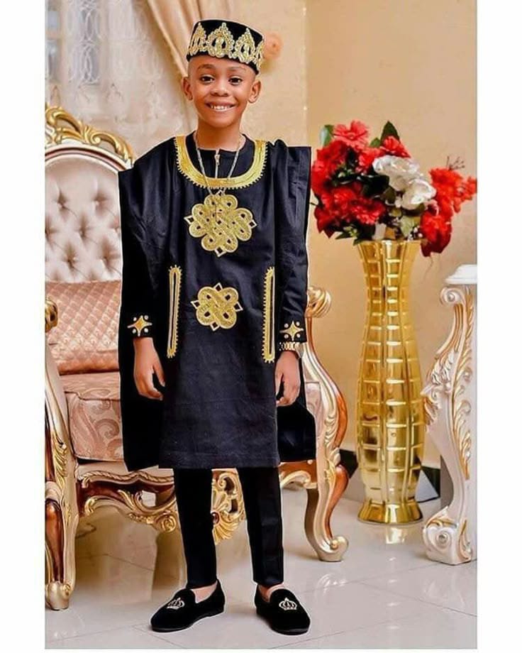 Asoire Royal Heritage Boys Agbada