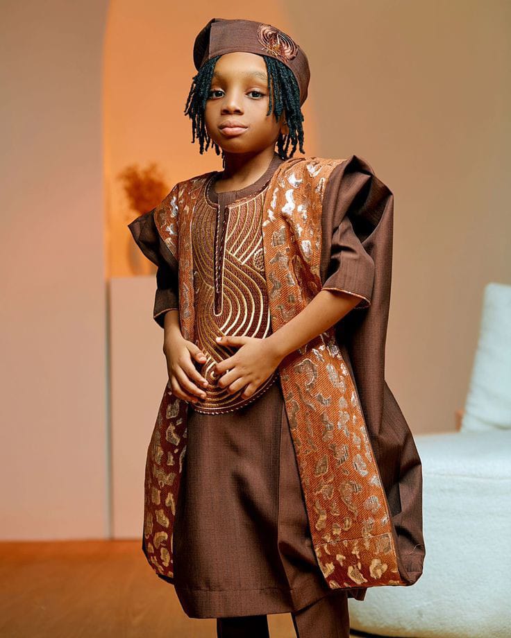 Asoire Royal Heritage Boys Agbada