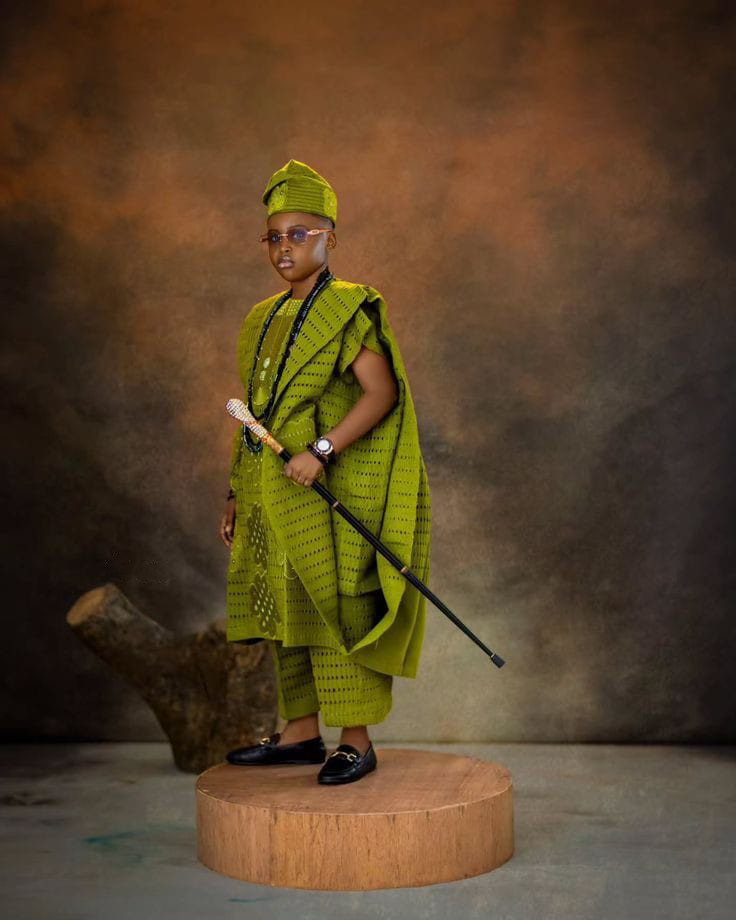Asoire Royal Heritage Boys Agbada