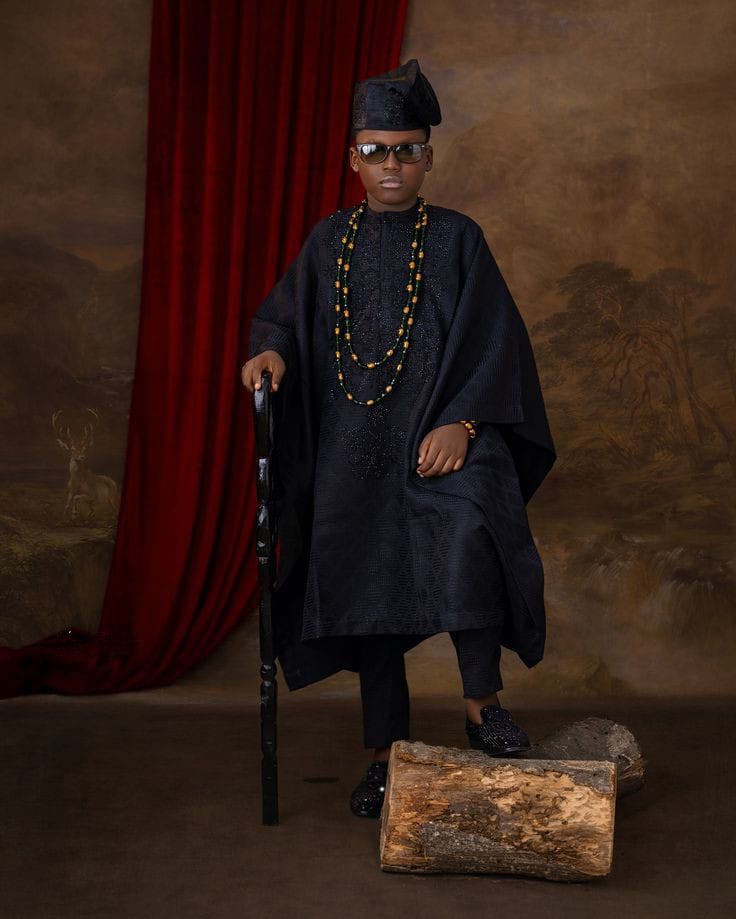 Asoire Royal Heritage Boys Agbada