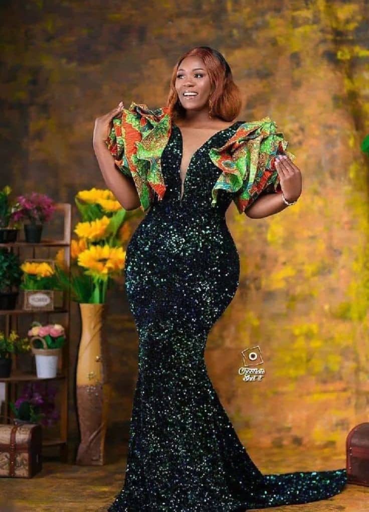 Luxury Sequin Party Dress