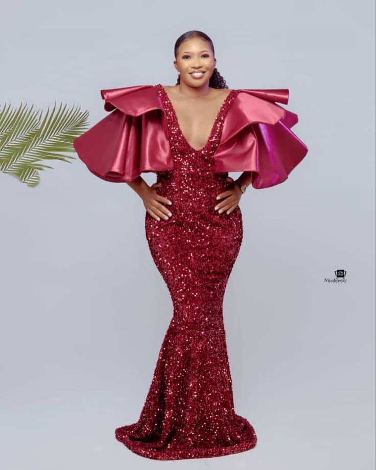 Luxury Sequin Party Dress