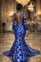 Asoire Ankara Bridal Dress