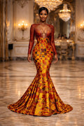 Asoire Ankara Bridal Dress