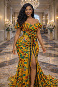 Asoire Ankara Bridal Dress